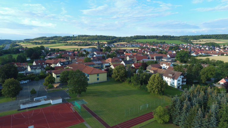 Drohnenbilder Schule