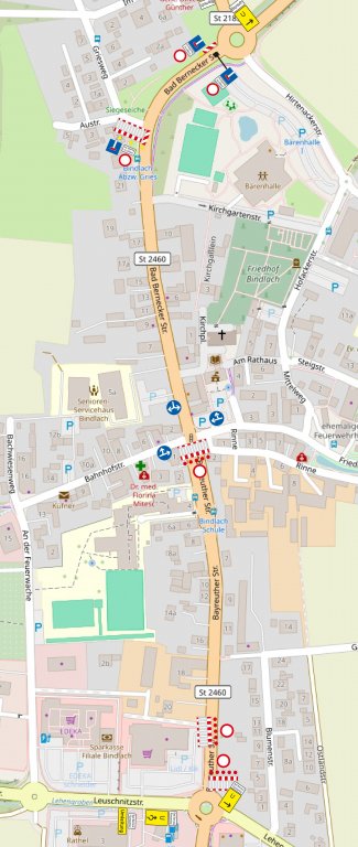 Vollsperrung Bayreuther STraße